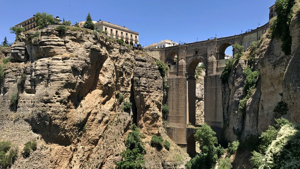 Spanien, Costa de la Luz - Frn Gibraltar till Ronda